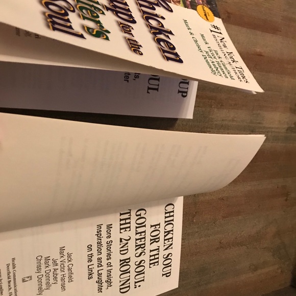 Nice gift “Chicken soup’ books for golfer - Picture 4 of 6